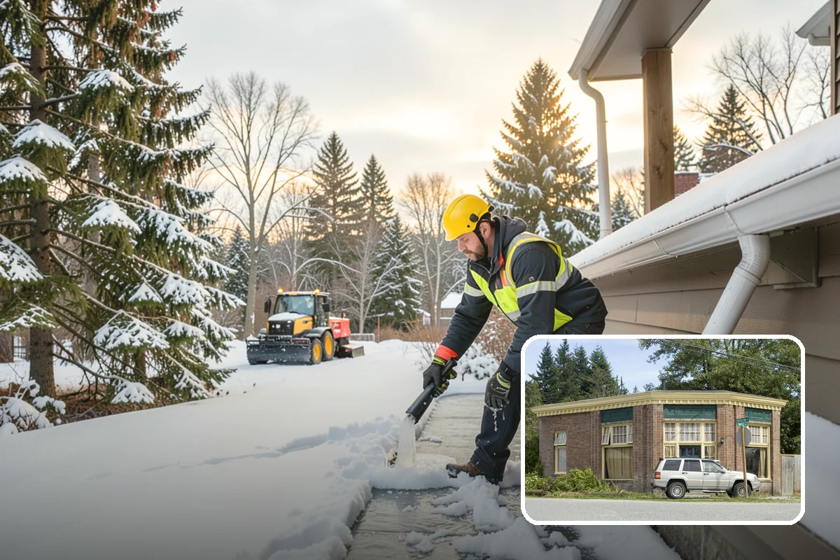Per-Visit Snow Removal in Hamilton, Skagit County, WA - Reflects each trip during long storms