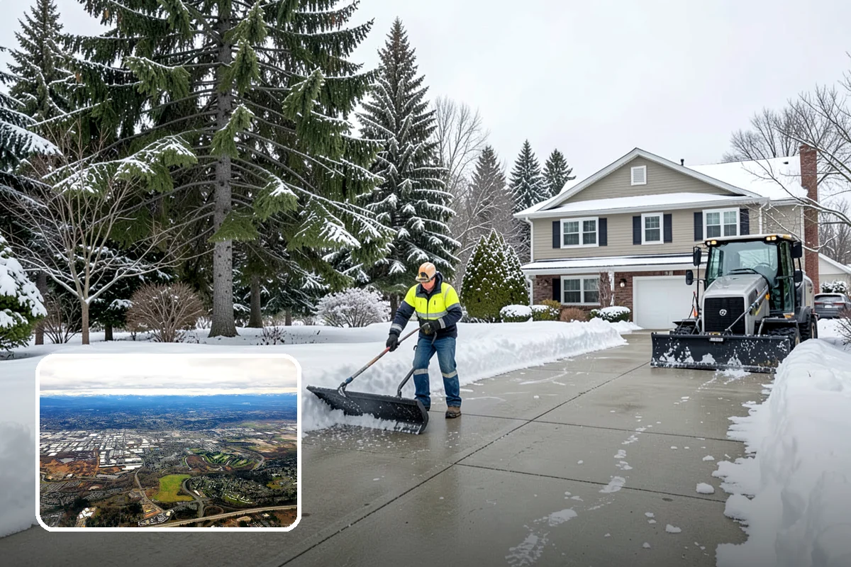 Per-Visit Snow Removal in Kent, King County, WA - Reflects each trip during long storms
