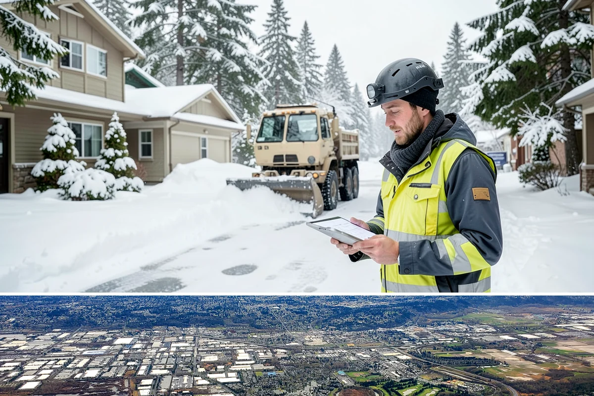 Per-Visit Snow Removal in Kent, King County, WA - Used throughout winter and especially during multi-day systems that demand repeated clearings.