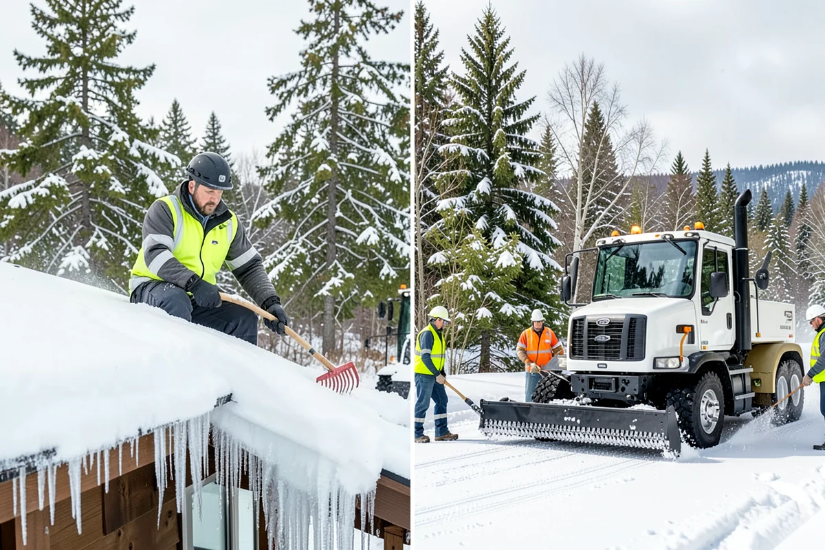 Per-Visit Snow Removal in Lake Forest Park, King County, WA - Agree on a per-visit rate and thresholds