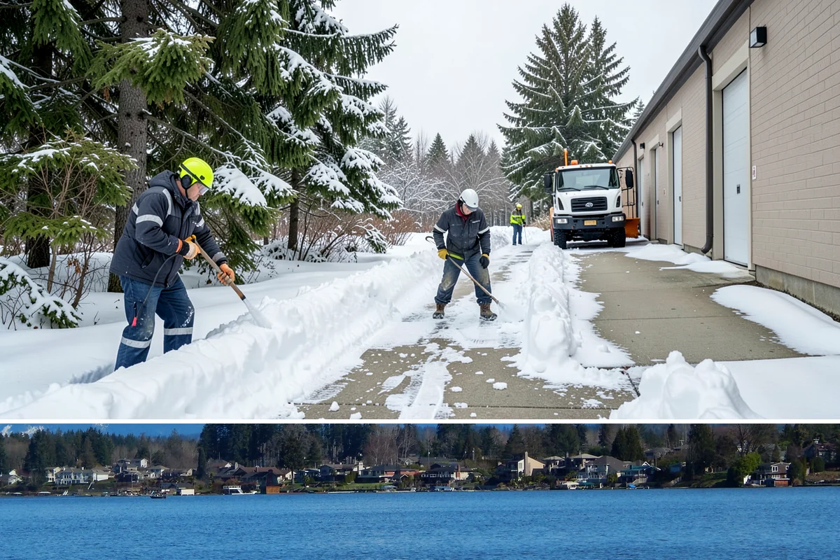 Per-Visit Snow Removal in Lake Stevens, Snohomish County, WA - Used throughout winter and especially during multi-day systems that demand repeated clearings.