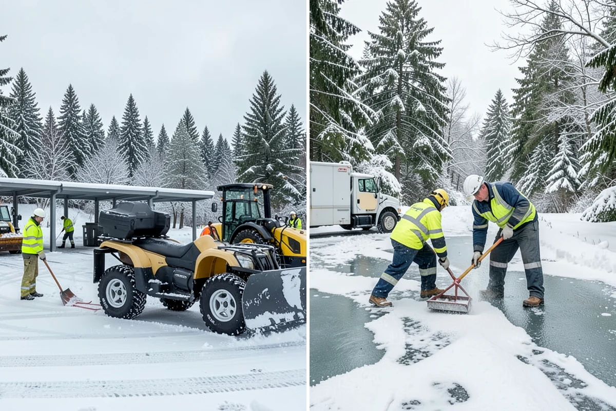 Per-Visit Snow Removal in Lakewood, Pierce County, WA - Agree on a per-visit rate and thresholds
