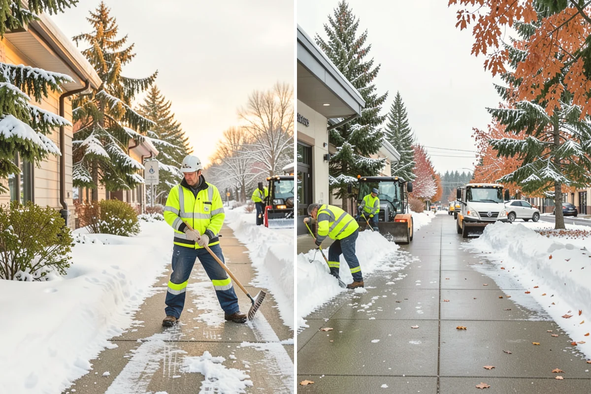 Per-Visit Snow Removal in Langley, Island County, WA - Agree on a per-visit rate and thresholds