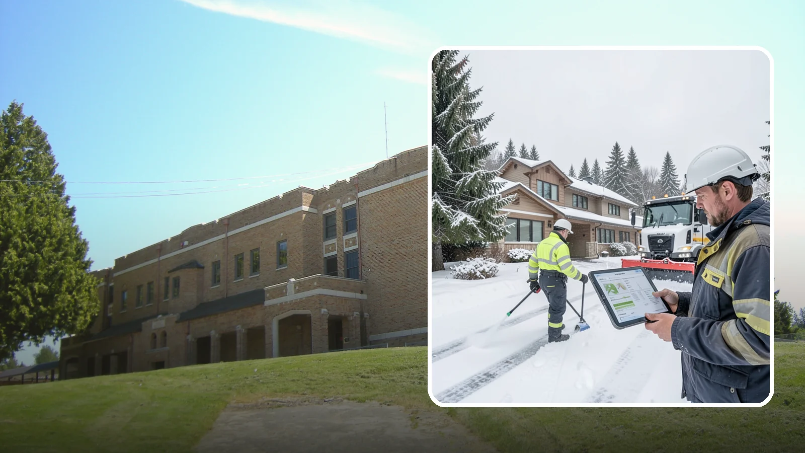 Per-Visit Snow Removal in Maple Valley, King County, WA - We charge per visit, billing each individual trip we make to clear your Western Washington property during a storm.