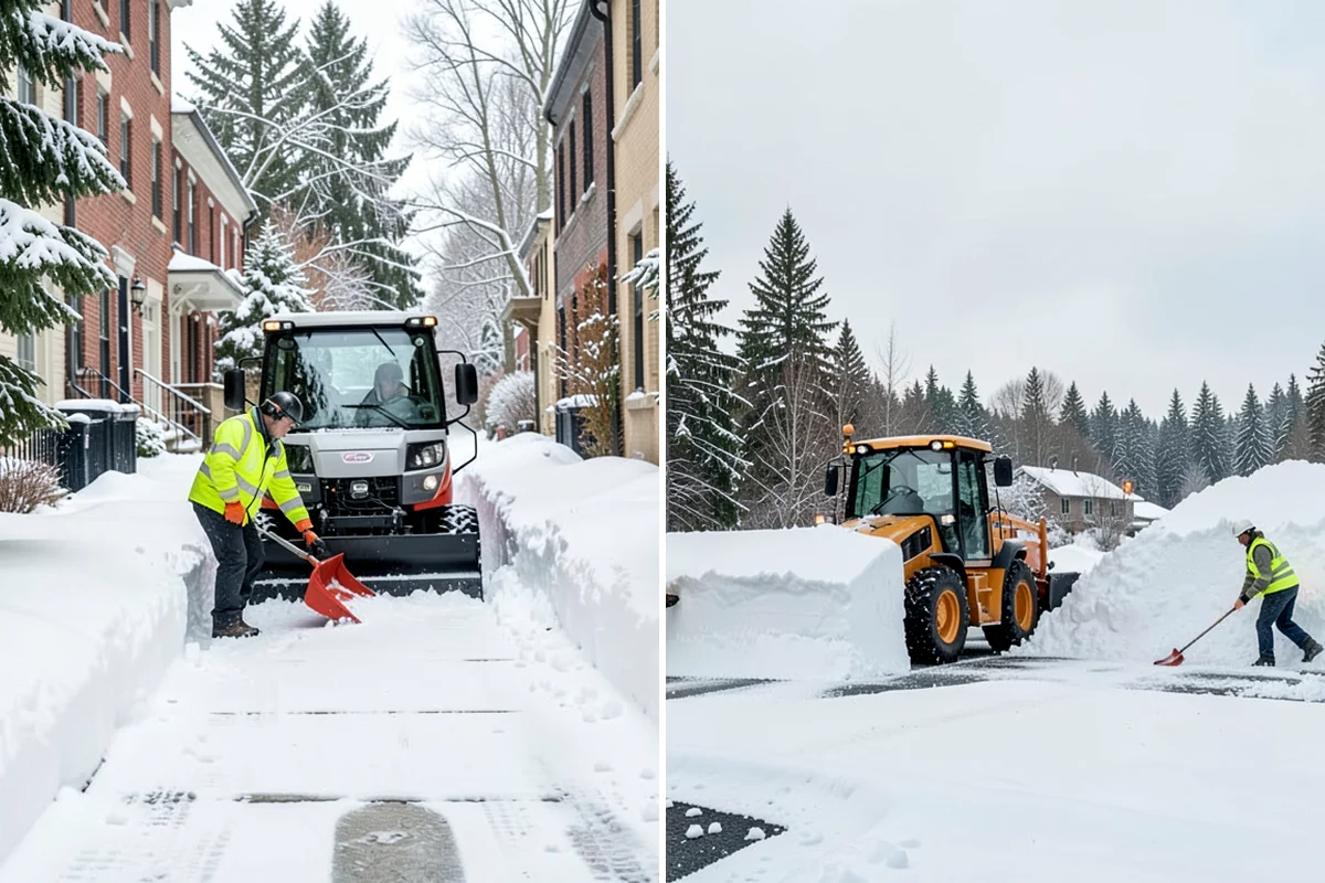 Per-Visit Snow Removal in Maple Valley, King County, WA - Agree on a per-visit rate and thresholds