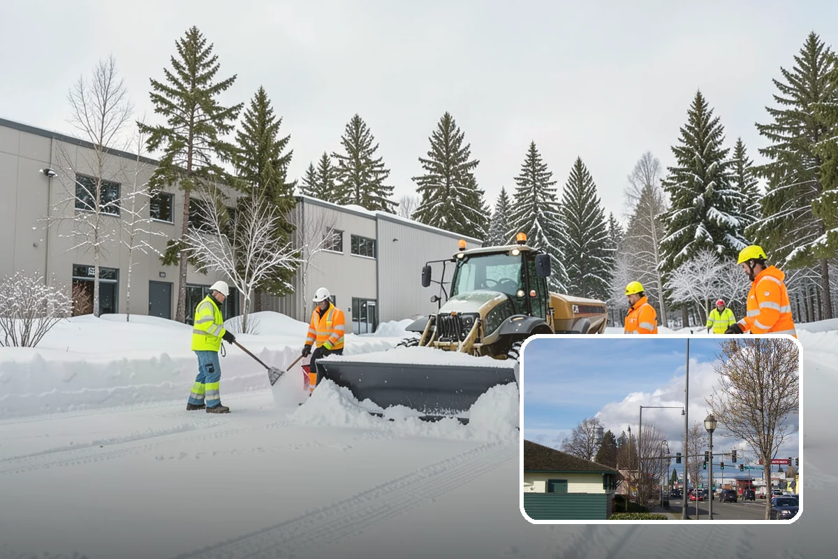 Per-Visit Snow Removal in Marysville, Snohomish County, WA - Reflects each trip during long storms