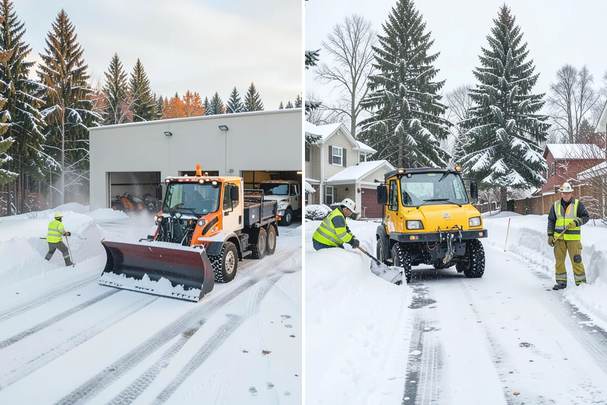 Per-Visit Snow Removal in Medina, King County, WA - Agree on a per-visit rate and thresholds