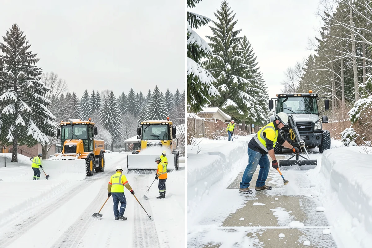 Per-Visit Snow Removal in Mill Creek, Snohomish County, WA - Agree on a per-visit rate and thresholds