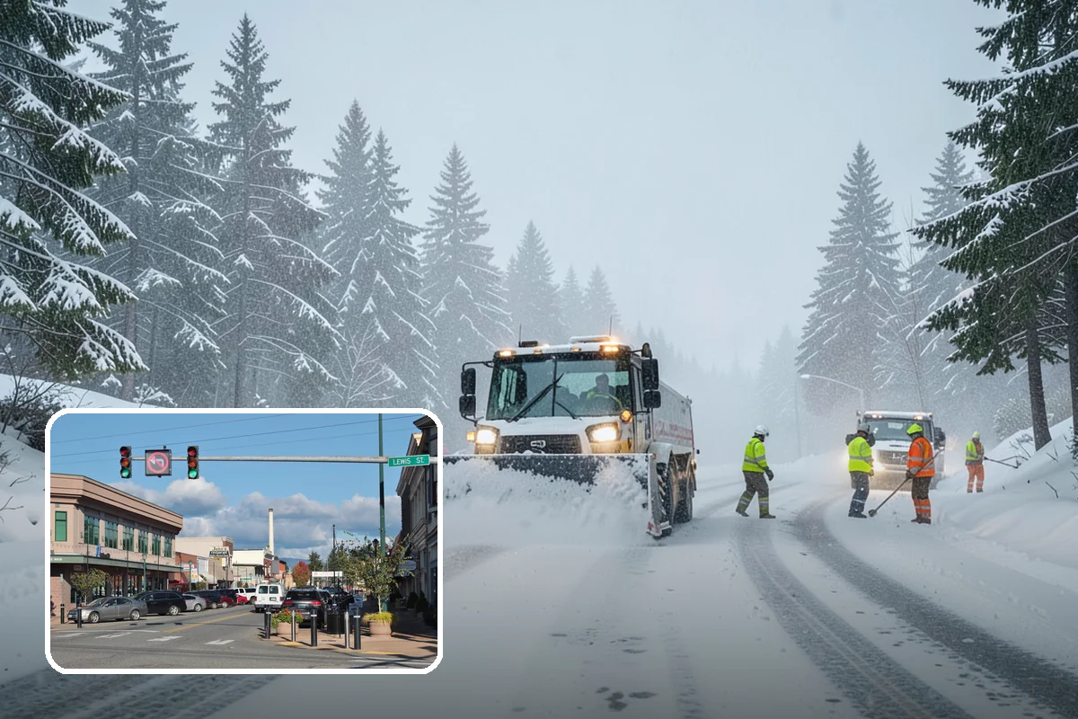 Per-Visit Snow Removal in Monroe, Snohomish County, WA - Reflects each trip during long storms