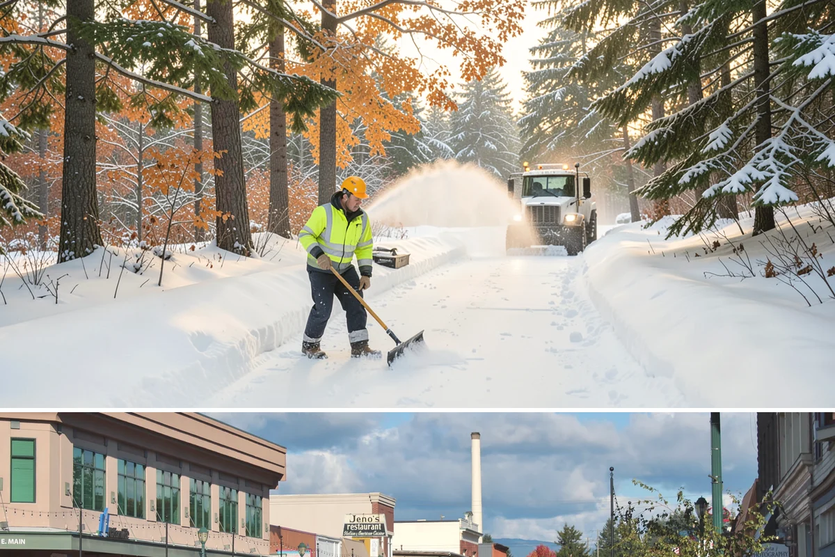 Per-Visit Snow Removal in Monroe, Snohomish County, WA - Used throughout winter and especially during multi-day systems that demand repeated clearings.