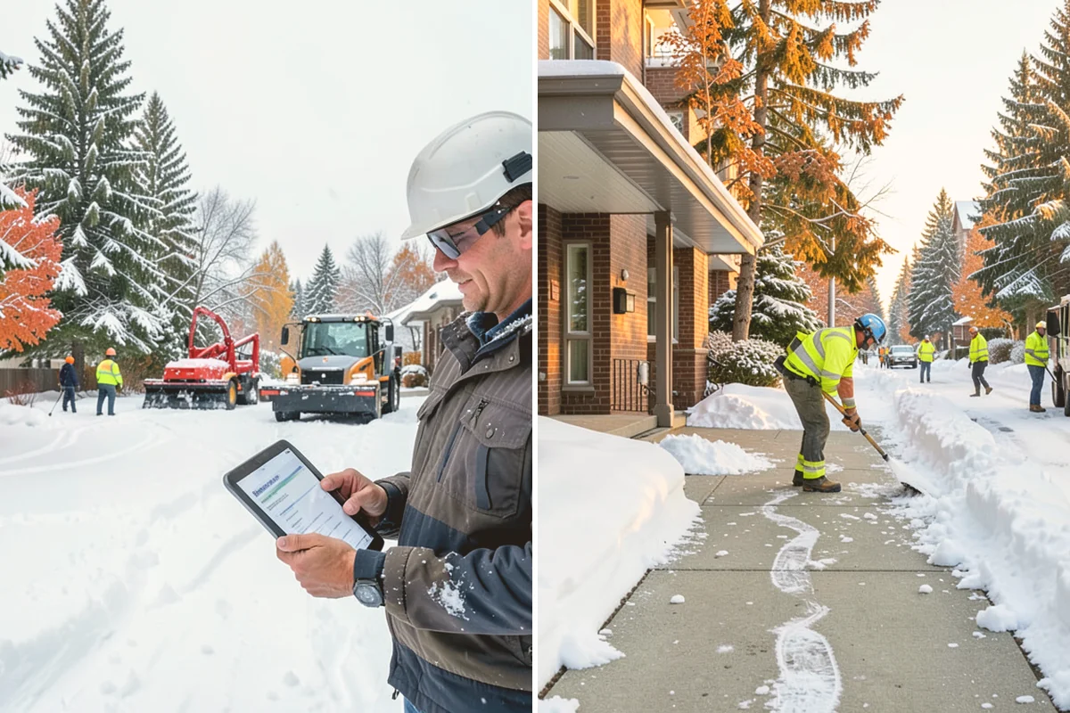 Per-Visit Snow Removal in Mount Vernon, Skagit County, WA - Agree on a per-visit rate and thresholds