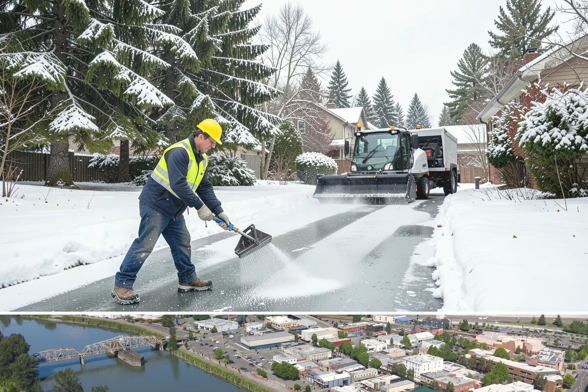 Per-Visit Snow Removal in Mount Vernon, Skagit County, WA - Used throughout winter and especially during multi-day systems that demand repeated clearings.