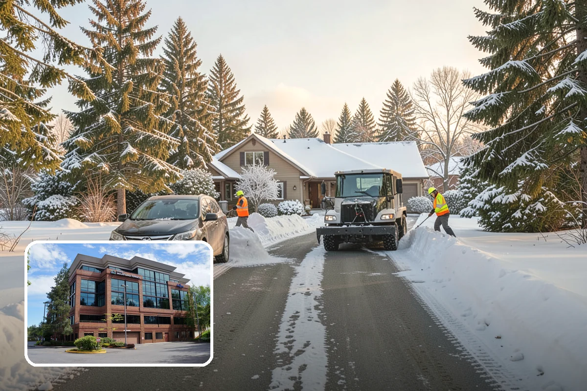 Per-Visit Snow Removal in Mountlake Terrace, Snohomish County, WA - Reflects each trip during long storms