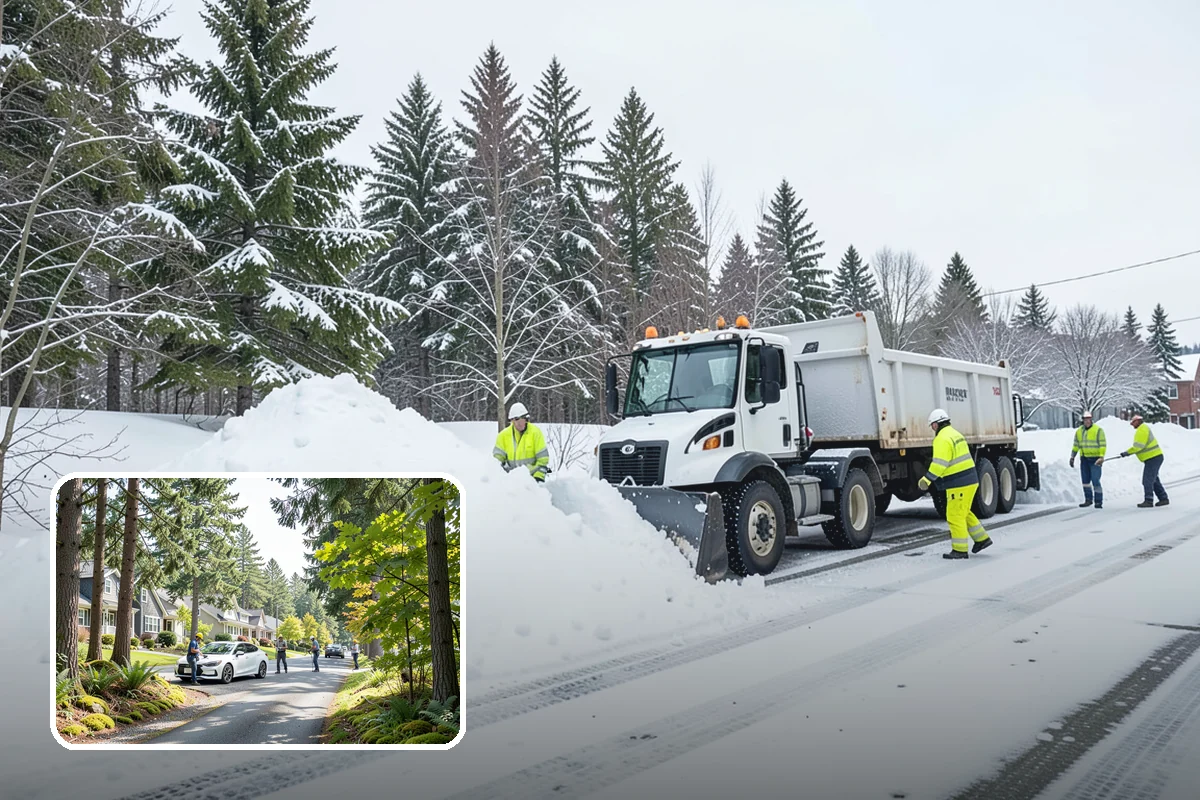 Per-Visit Snow Removal in Normandy Park, King County, WA - Reflects each trip during long storms