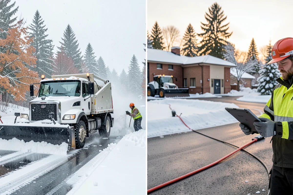Per-Visit Snow Removal in Normandy Park, King County, WA - Agree on a per-visit rate and thresholds