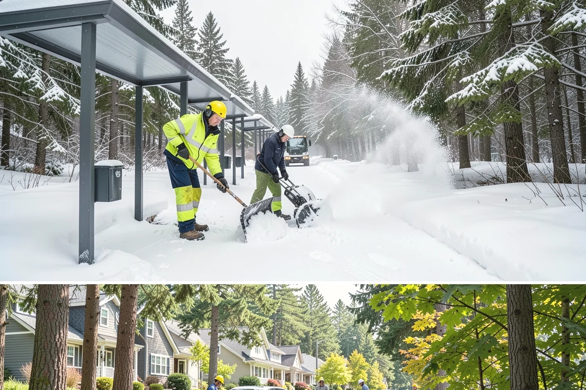 Per-Visit Snow Removal in Normandy Park, King County, WA - Used throughout winter and especially during multi-day systems that demand repeated clearings.
