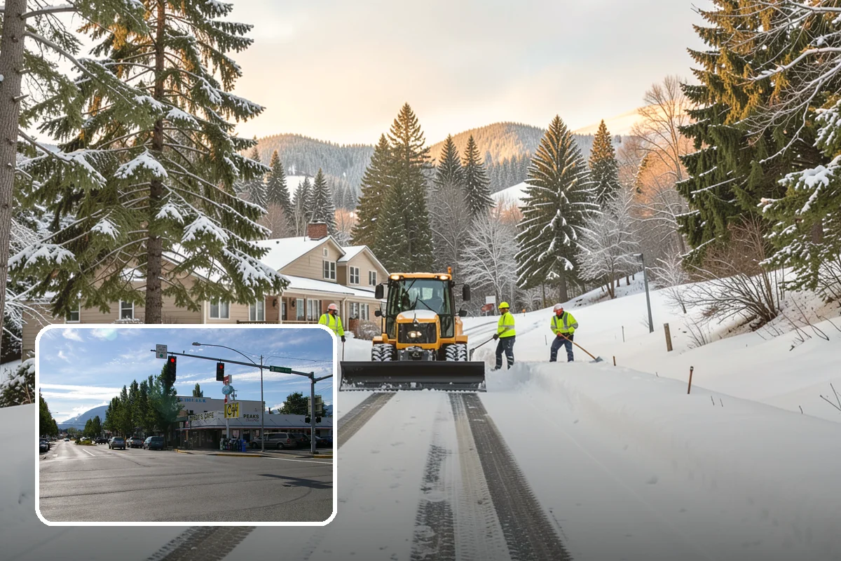Per-Visit Snow Removal in North Bend, King County, WA - Reflects each trip during long storms