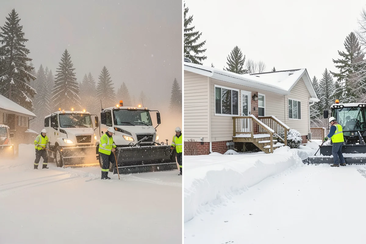 Per-Visit Snow Removal in North Bend, King County, WA - Agree on a per-visit rate and thresholds