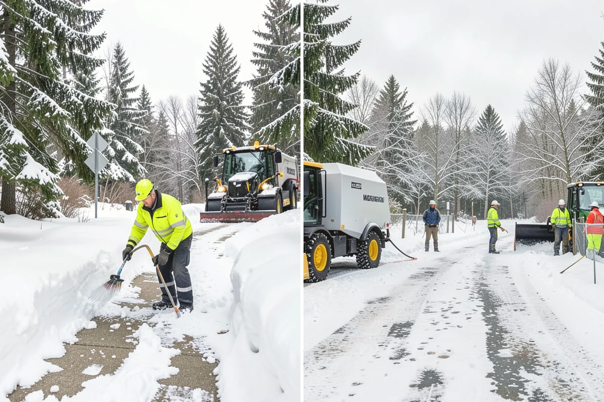 Per-Visit Snow Removal in Oak Harbor, Island County, WA - Agree on a per-visit rate and thresholds