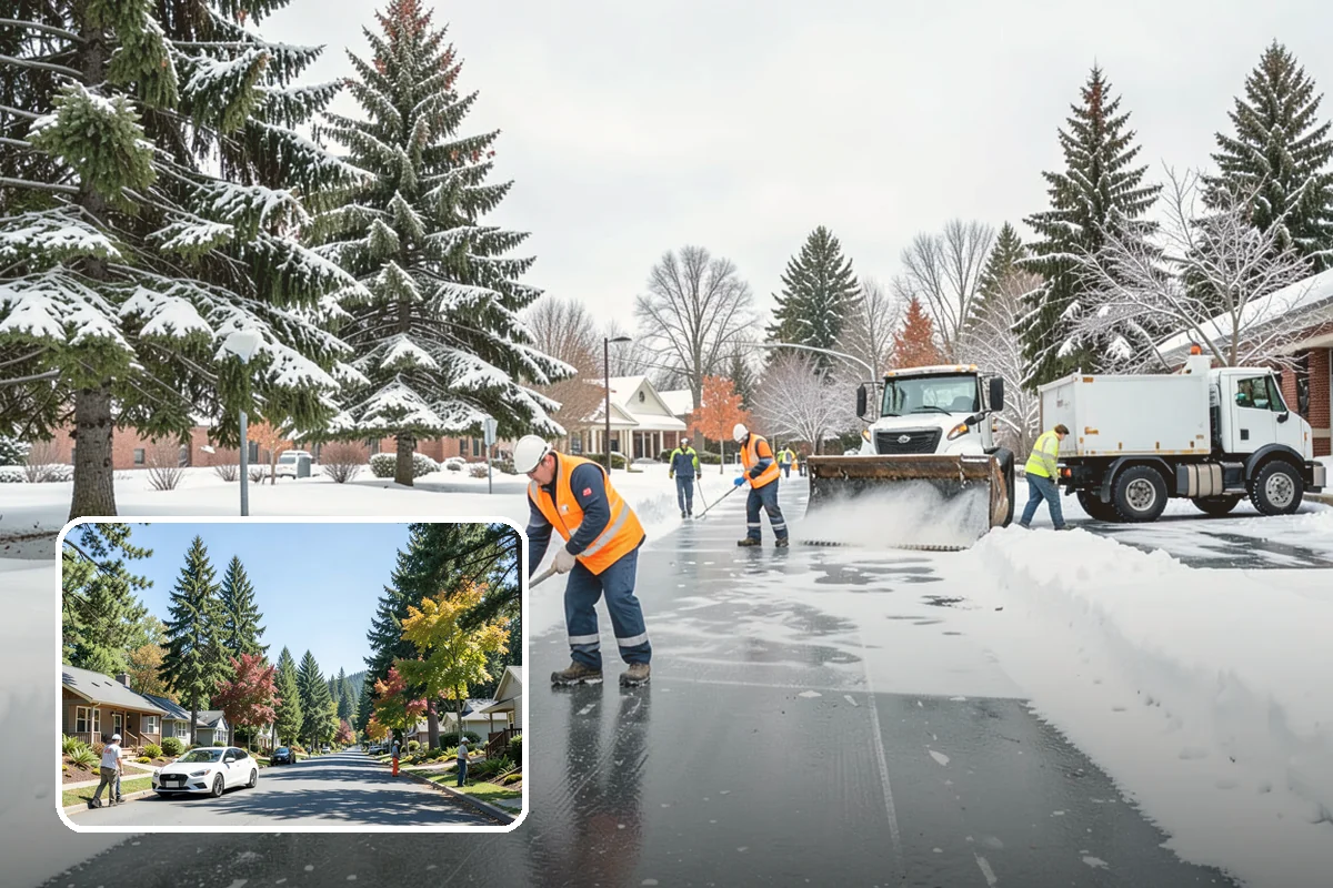 Per-Visit Snow Removal in Orting, Pierce County, WA - Reflects each trip during long storms