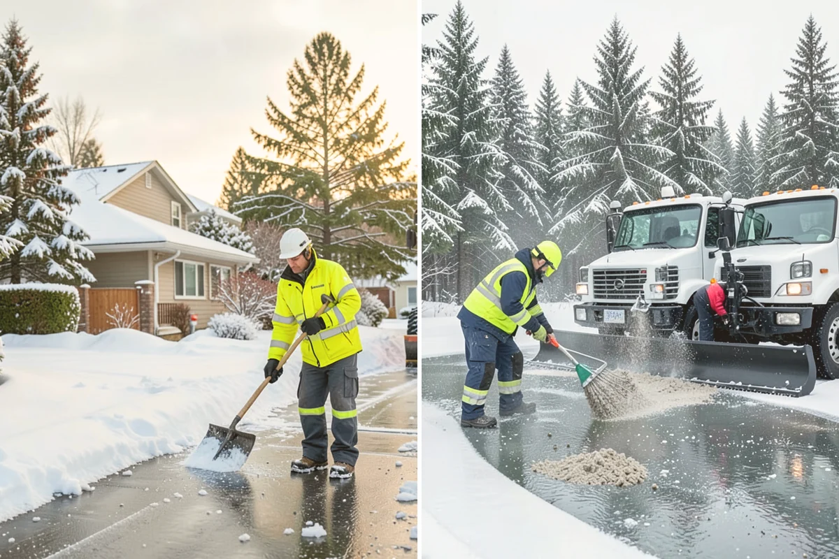 Per-Visit Snow Removal in Orting, Pierce County, WA - Agree on a per-visit rate and thresholds