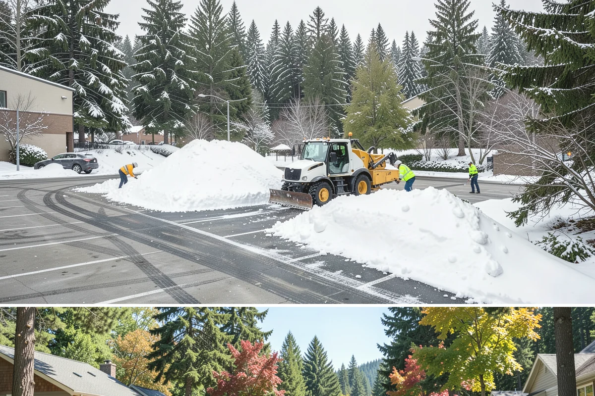 Per-Visit Snow Removal in Orting, Pierce County, WA - Used throughout winter and especially during multi-day systems that demand repeated clearings.