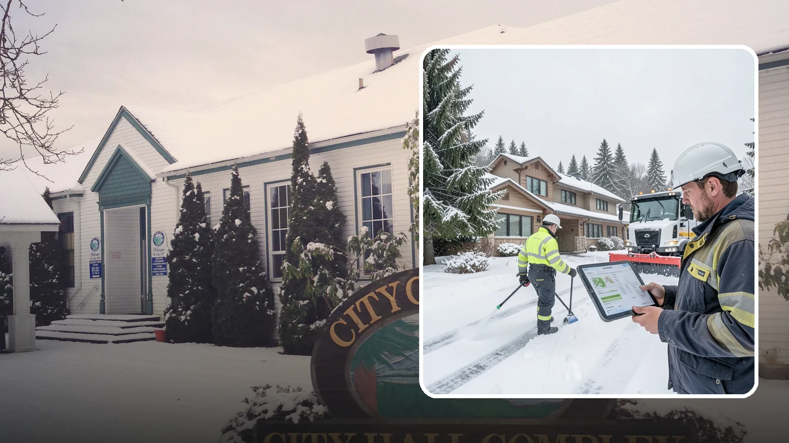 Per-Visit Snow Removal in Pacific, King County, WA - We charge per visit, billing each individual trip we make to clear your Western Washington property during a storm.