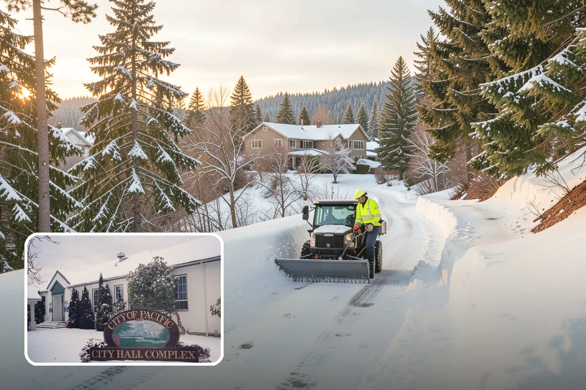 Per-Visit Snow Removal in Pacific, King County, WA - Reflects each trip during long storms