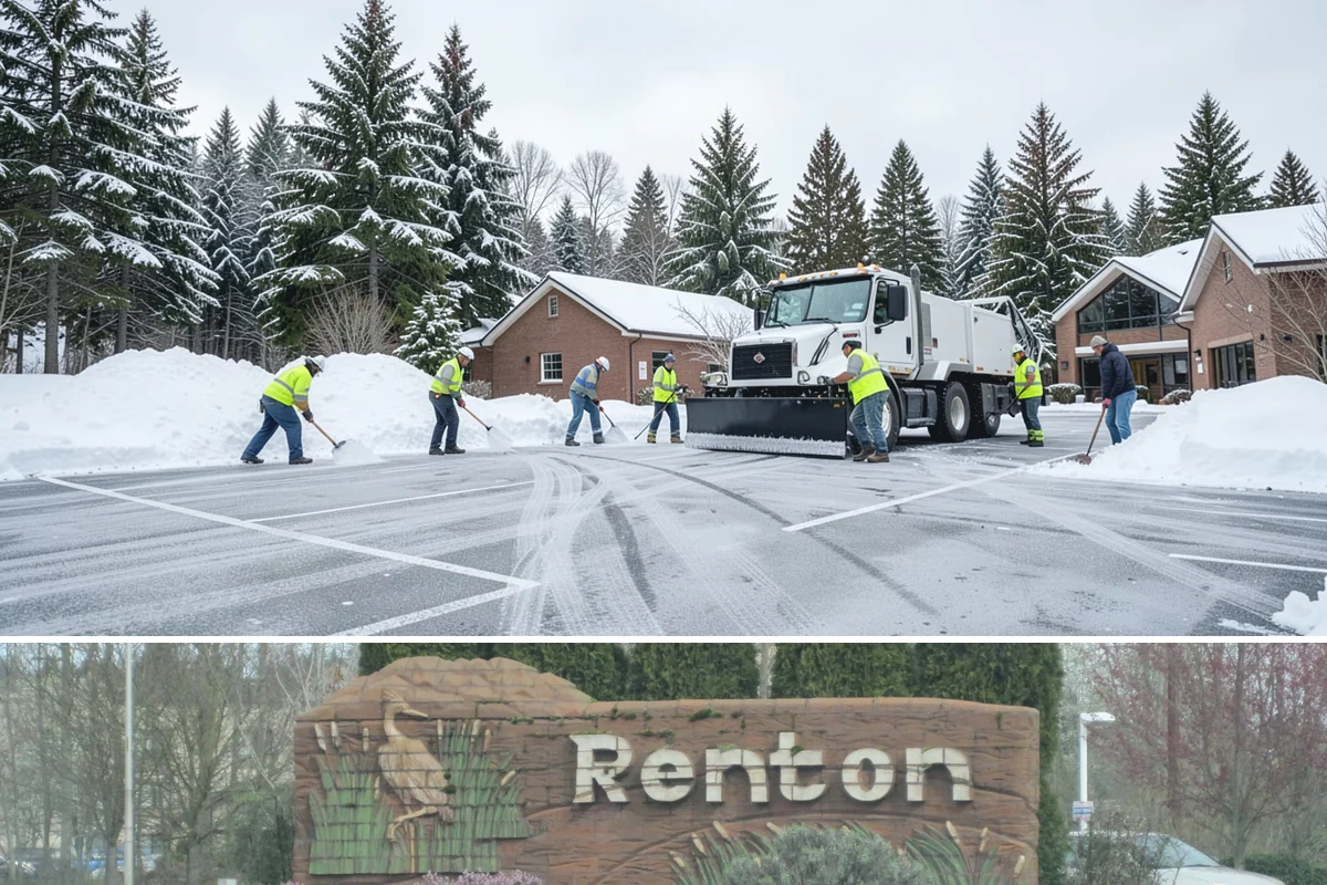 Per-Visit Snow Removal in Renton, King County, WA - Used throughout winter and especially during multi-day systems that demand repeated clearings.