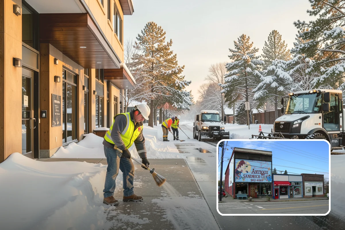 Per-Visit Snow Removal in Ruston, Pierce County, WA - Reflects each trip during long storms