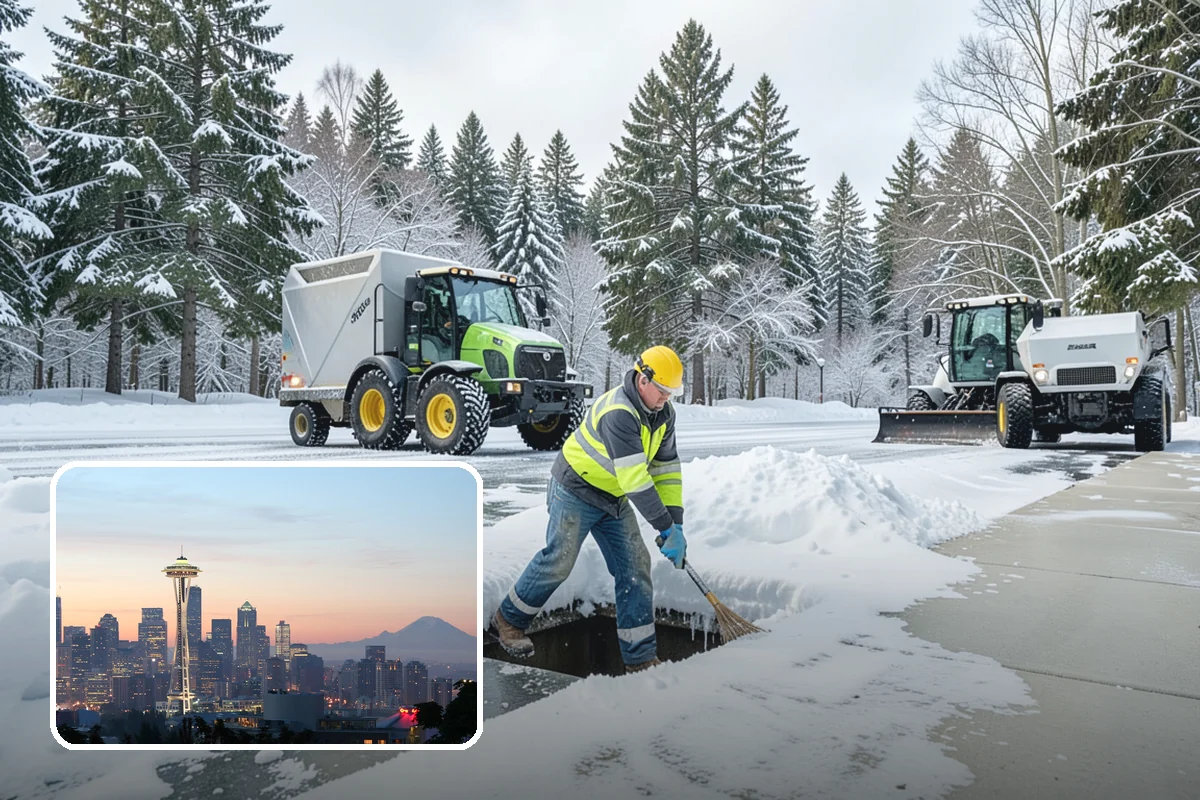 Per-Visit Snow Removal in Seattle, King County, WA - Reflects each trip during long storms