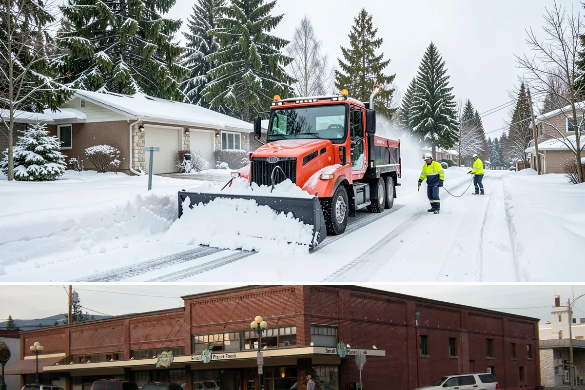 Per-Visit Snow Removal in Sedro-Woolley, Skagit County, WA - Used throughout winter and especially during multi-day systems that demand repeated clearings.