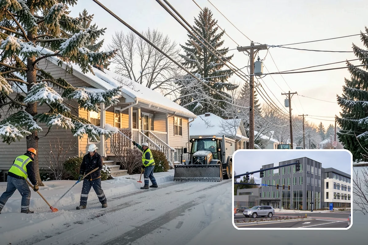 Per-Visit Snow Removal in Shoreline, King County, WA - Reflects each trip during long storms