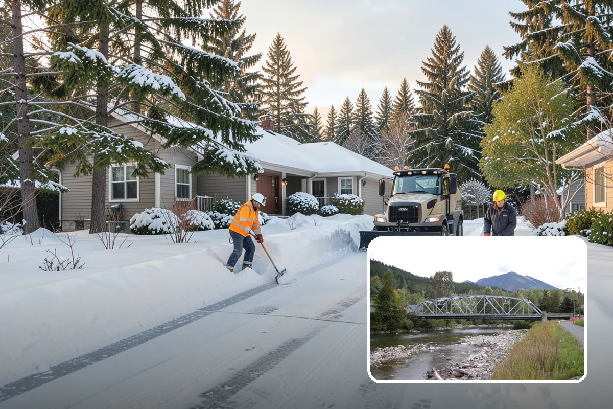 Per-Visit Snow Removal in Skykomish, King County, WA - Reflects each trip during long storms
