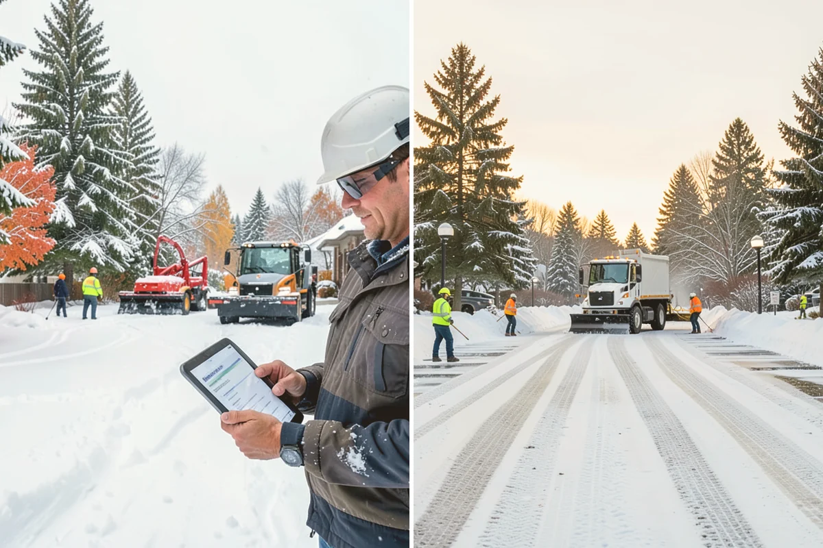 Per-Visit Snow Removal in Snohomish, Snohomish County, WA - Agree on a per-visit rate and thresholds