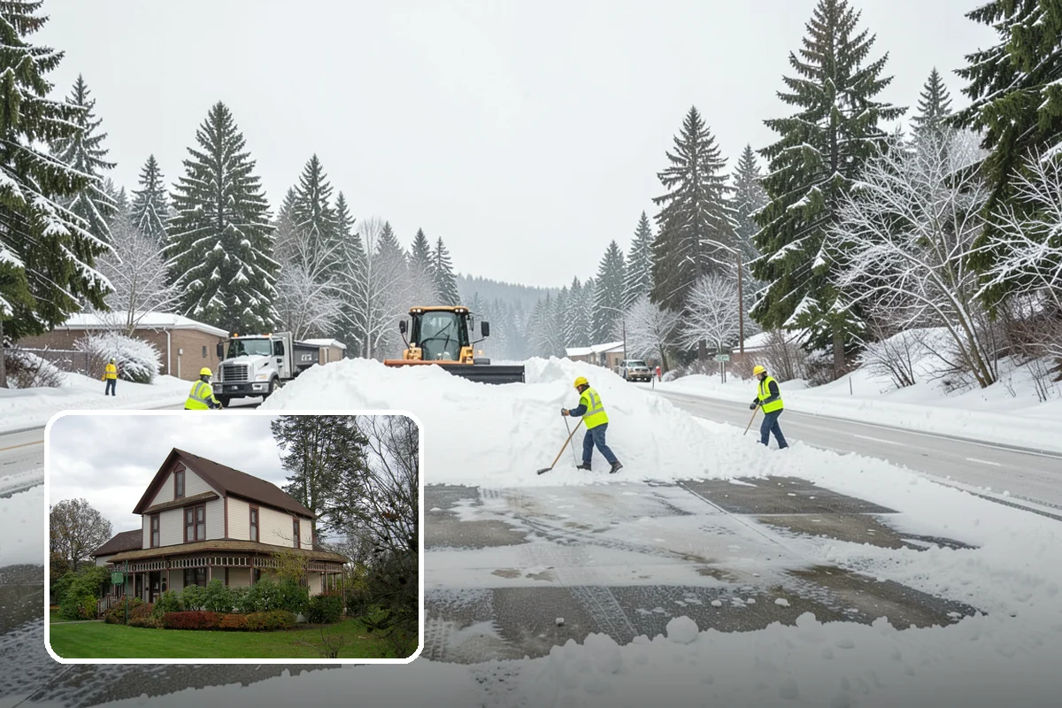 Per-Visit Snow Removal in Sumner, Pierce County, WA - Reflects each trip during long storms