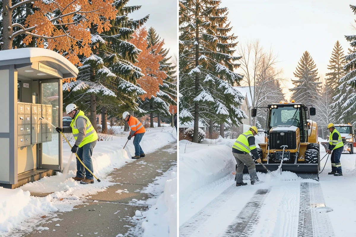 Per-Visit Snow Removal in Sumner, Pierce County, WA - Agree on a per-visit rate and thresholds