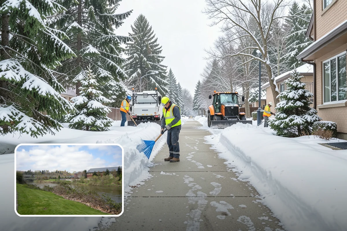 Per-Visit Snow Removal in Tukwila, King County, WA - Reflects each trip during long storms