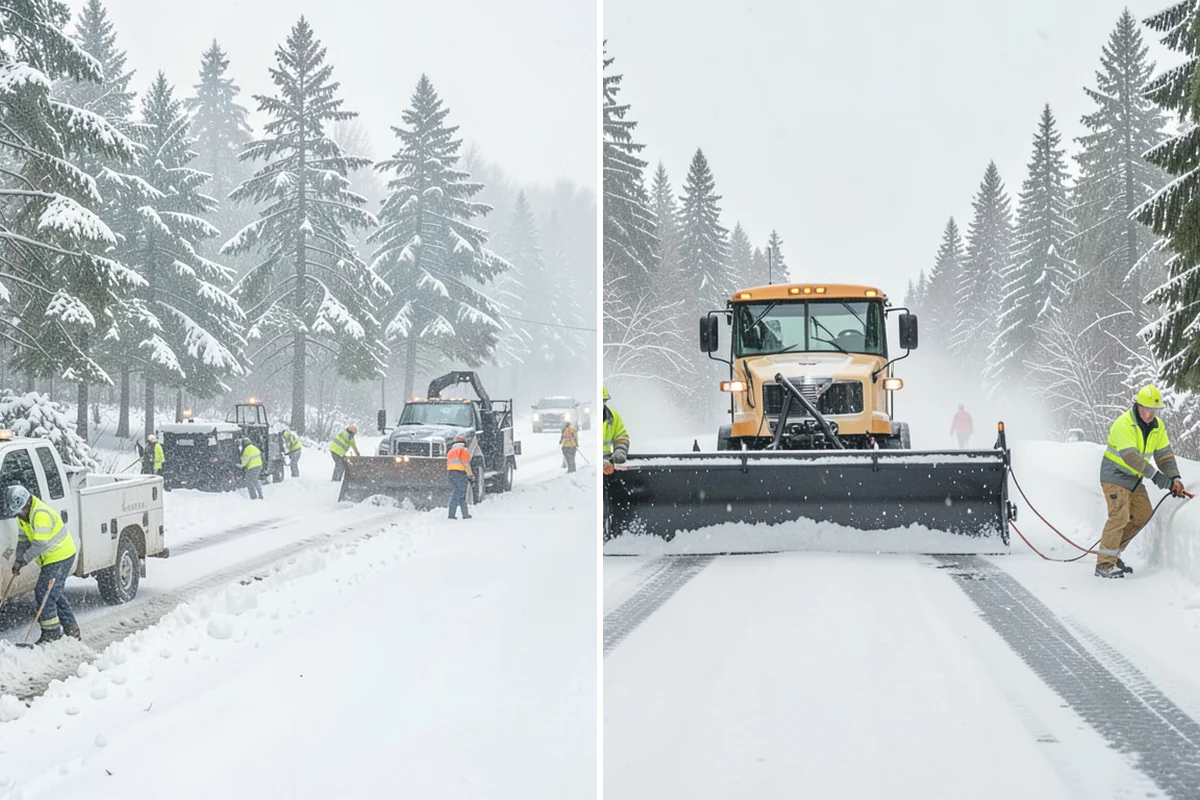 Per-Visit Snow Removal in University Place, Pierce County, WA - Agree on a per-visit rate and thresholds