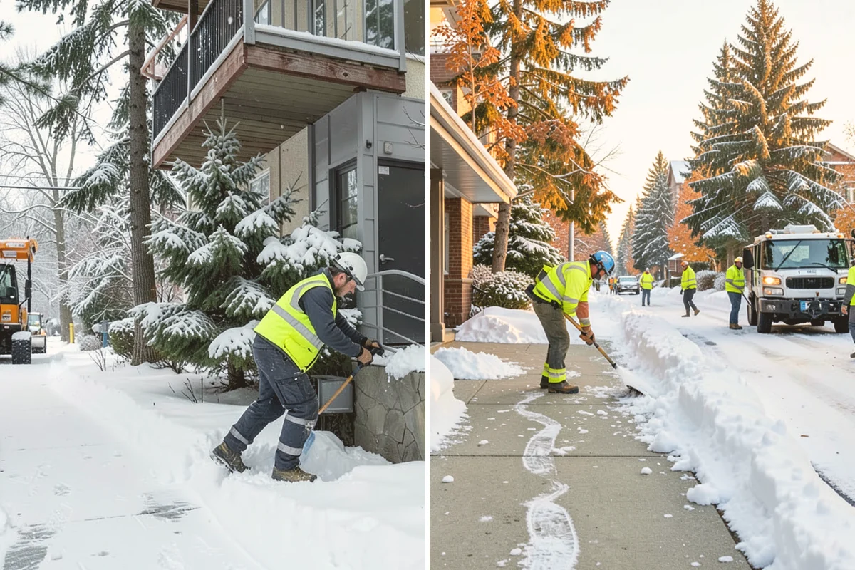 Pet-Safe Deicer Application in Algona, King County, WA - Identify pet-traffic walkways, courtyards, and entries