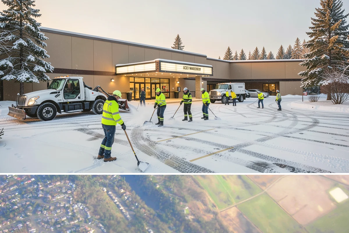 Pet-Safe Deicer Application in Algona, King County, WA - Pet-safe deicer application runs from November through March, matching the freeze-thaw cycles that affect walkways in residential...