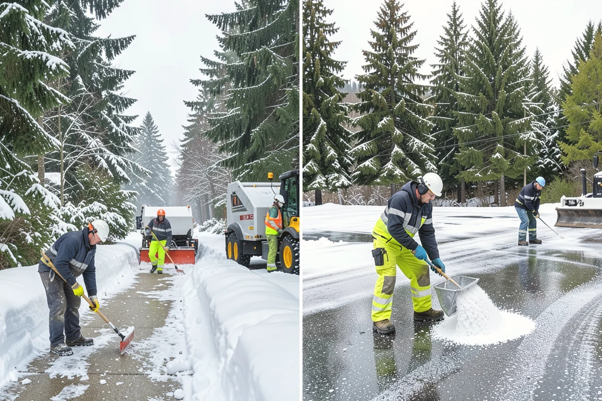 Pet-Safe Deicer Application in Anacortes, Skagit County, WA - Identify pet-traffic walkways, courtyards, and entries