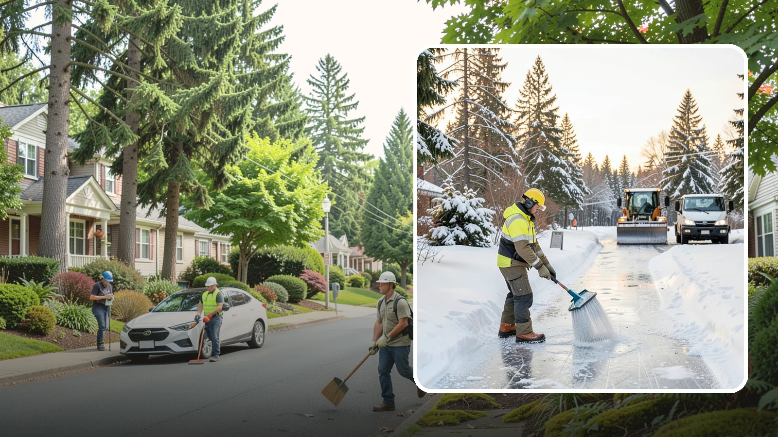Pet-Safe Deicer Application in Beaux Arts Village, King County, WA - Pet-safe deicer application keeps walkways clear while protecting paws, landscaping, and the pets that live and visit across your...