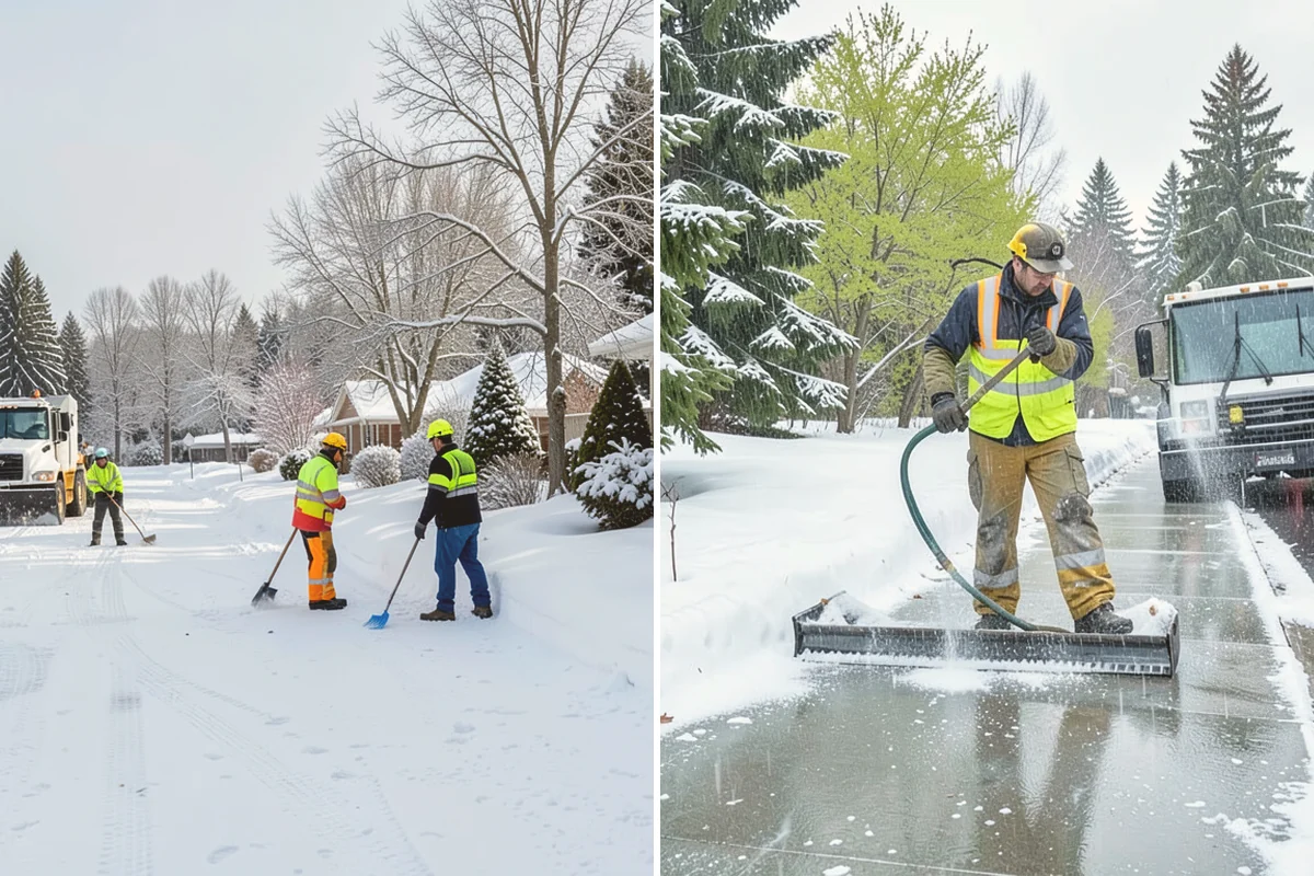 Pet-Safe Deicer Application in Bellevue, King County, WA - Identify pet-traffic walkways, courtyards, and entries