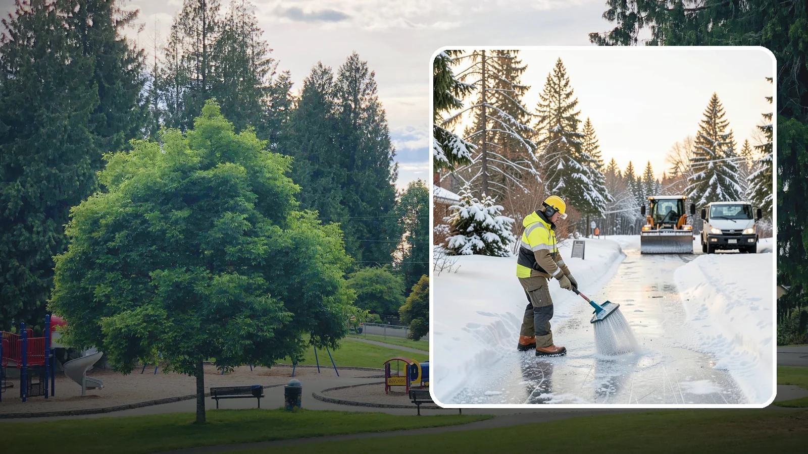 Pet-Safe Deicer Application in Bonney Lake, Pierce County, WA - Pet-safe deicer application keeps walkways clear while protecting paws, landscaping, and the pets that live and visit across your...