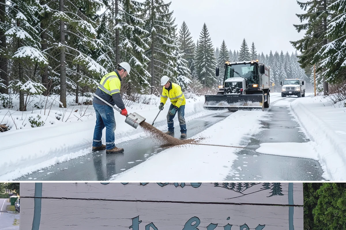 Pet-Safe Deicer Application in Brier, Snohomish County, WA - Pet-safe deicer application runs from November through March, matching the freeze-thaw cycles that affect walkways in residential...