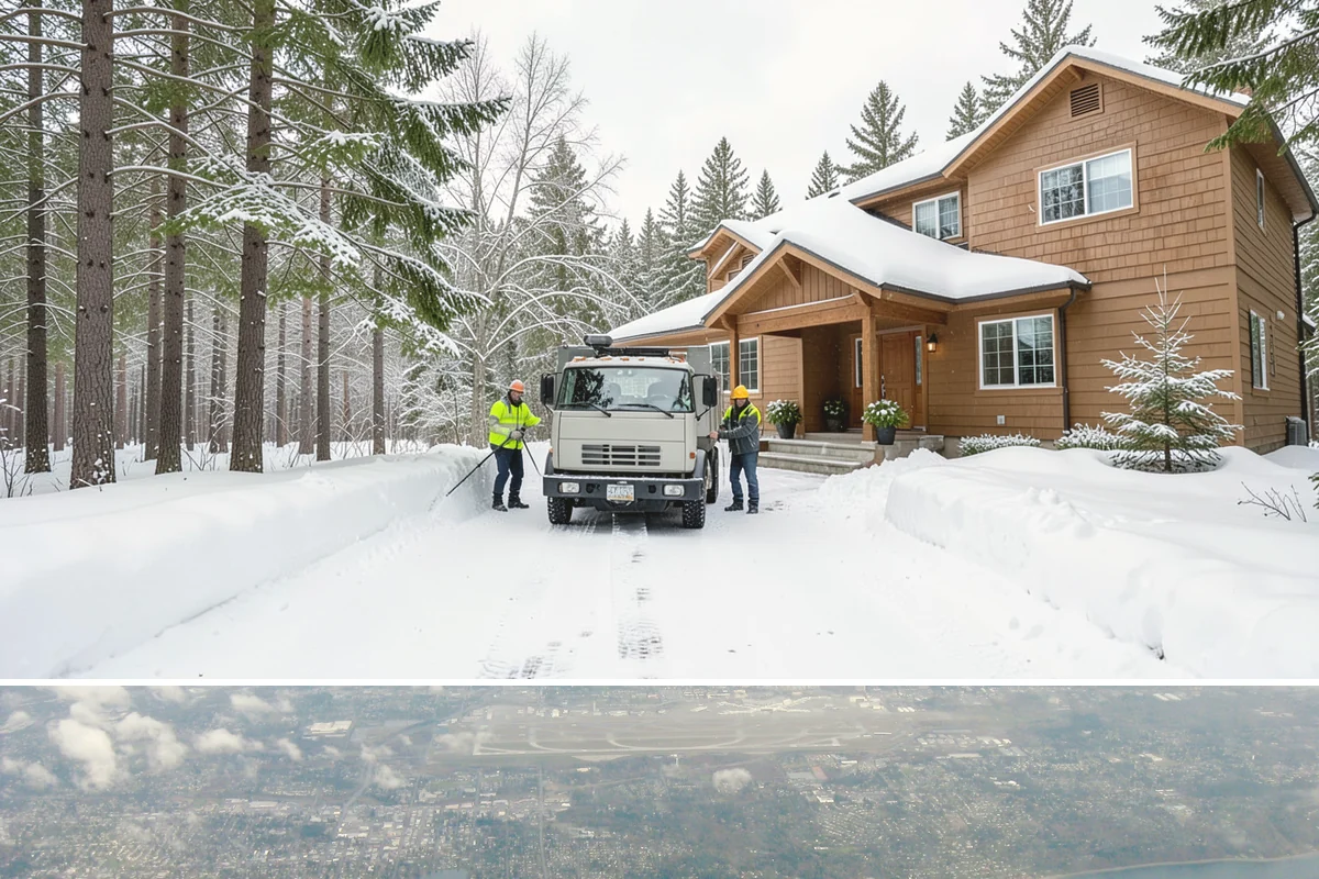 Pet-Safe Deicer Application in Burien, King County, WA - Pet-safe deicer application runs from November through March, matching the freeze-thaw cycles that affect walkways in residential...