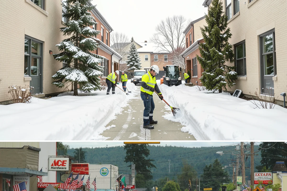 Pet-Safe Deicer Application in Carnation, King County, WA - Pet-safe deicer application runs from November through March, matching the freeze-thaw cycles that affect walkways in residential...