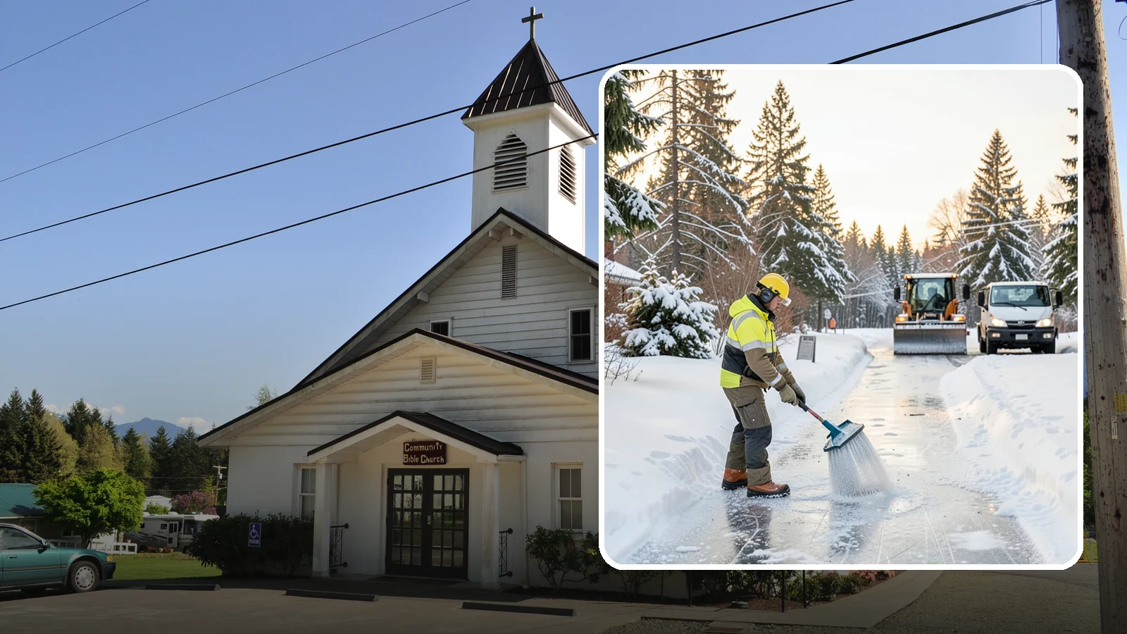 Pet-Safe Deicer Application in Concrete, Skagit County, WA - Pet-safe deicer application keeps walkways clear while protecting paws, landscaping, and the pets that live and visit across your...