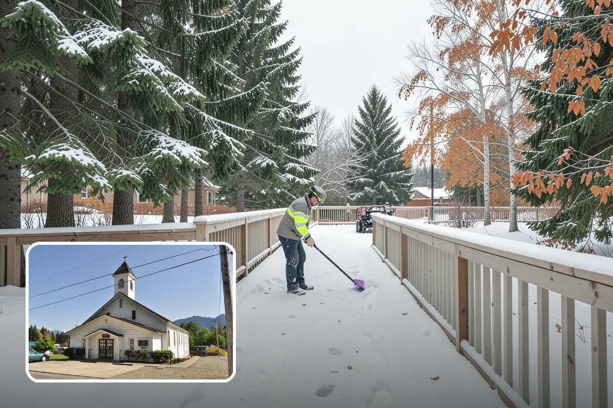 Pet-Safe Deicer Application in Concrete, Skagit County, WA - Protects paws from irritation and cracking